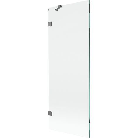 Mexen Lunar paroi de baignoire à 1 volet 70 x 150 cm, transparent, gun metal - 897-070-000-95-00 (1/5)