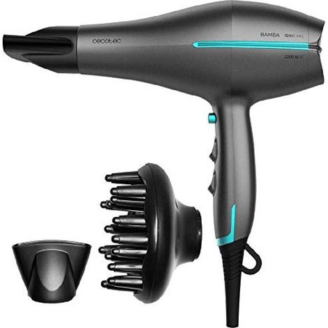 Asciugacapelli AC da 2200 W di potenza, con funzione ionizzatore e grande flusso. (1/5)