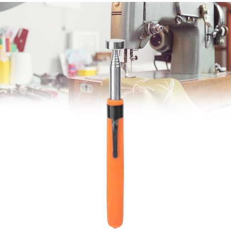 Bâton magnétique, stylo magnétique puissant en métal, accessoire de machine à coudre rétractable, bâton magnétique