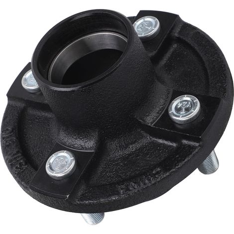 Kit D'essieu de Remorque Robuste de 2 000 lb, Roulement à Haute Charge, Moyeu de Renvoi à Vis 4 en 4 po, Rond BT8 pour Bateau Cargo (1/5)