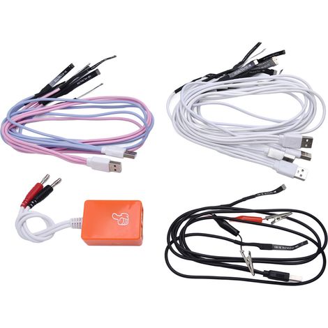 USB-Stromversorgungskabel für Mobiltelefonreparatur und -prüfung, PVC-Kabel mit Erweiterungsschnittstelle (1/5)