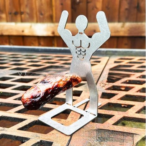 Miniatur-Wurstgrillrost für den Außenbereich - Wurstgrillrost aus Edelstahl (für ABS)