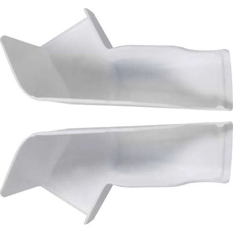 Lot de 2 protections de gouttière pour camping-car, réduisant la saleté, universelles, installation facile, pluie (1/5)
