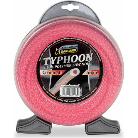 Garland Fil de coupe rosé profil ovale hélicoïdal 56m (1/2)