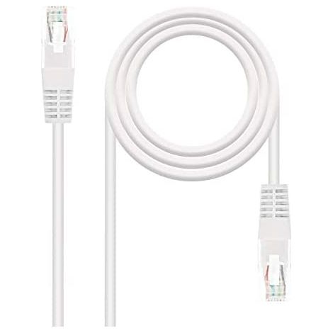 Cable de Red RJ45 UTP Nanocable 10.20.0400-L25-W Cat.6/ 25cm/ Blanco