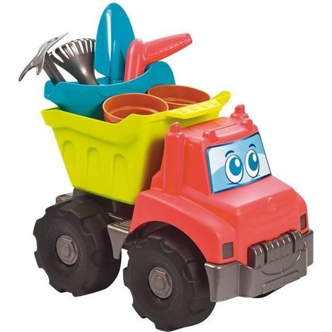 ECOIFFIER Jardin 4490 - Camion Tp Jardin 32 cm - 18 mois - Place au Transporteur  (1/2)