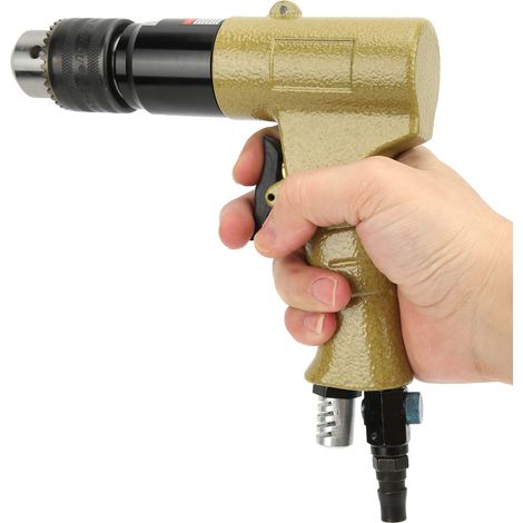 Perceuse pneumatique pistolet à rotation horaire/antihoraire pour le bois, machine de perçage industrielle 1/2" (13 mm) KP-554N
