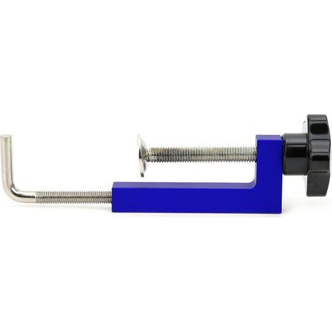 Étau de serrage ajustable G pour menuiserie, outil manuel bleu pour fournitures industrielles (1/5)