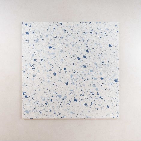Carrelage Effet Terrazzo VENICE 60x60 cm Blue (1/2)