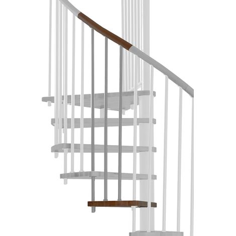 Minka Höhenerweiterung für Spiral Wood 120cm Durchmesser Walnuss Grau