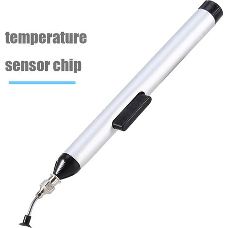 Pompe à dessouder manuelle avec ventouse d'aspiration pour composants IC CMS, outil de retrait précis, stylo aspirant pour soudure électronique (1/5)