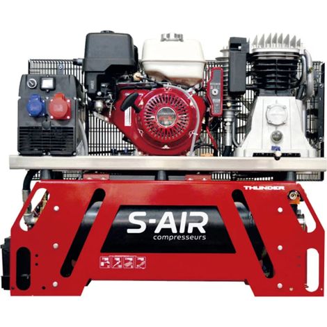 Compresseur thermique essence 13CV 7 KVA tri NUAIR