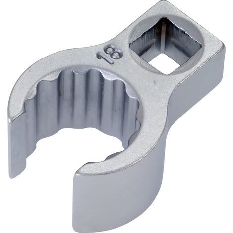 HAZET Ringschlüssel, Doppel-6kt, offen 848Z-18 Vierkant hohl 10 mm (3/8 Zoll) (1/5)