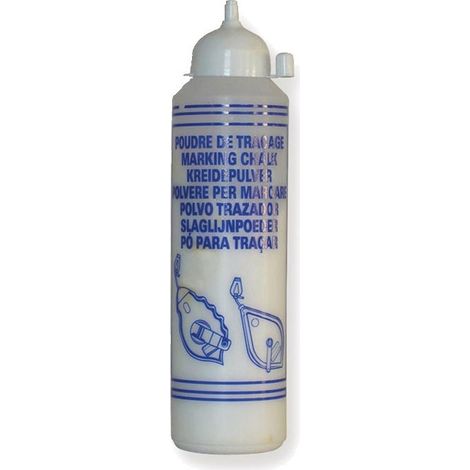 Mondelin – Poudre à tracer 400g – Poudre bleue et rouge pour marquage intense – Résistante aux intempéries – Compatible avec tous les cordeaux