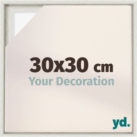 Your Decoration - Cadre flottant - Peinture À La Chaux - Cadre en caisse américaine pour toile sur chassis - MDF - Lyon (1/5)