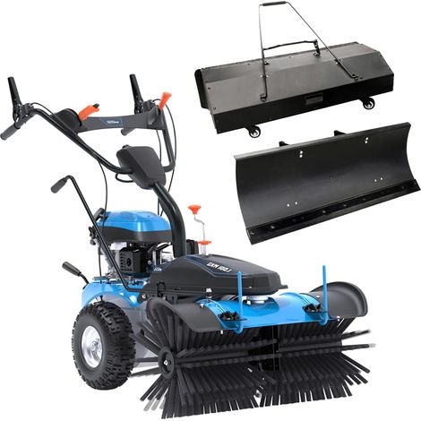 Güde Kehrmaschine GKM 100.1 inkl. Motorbesen, Schneeschieber und Auffangbehälter (1/5)