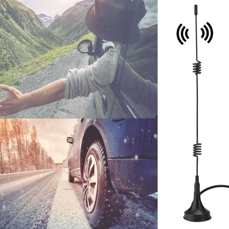 Antenne WiFi 2.4GHz 8dBi Haute Performance SMA Femelle pour Routeur, Carte Réseau et ZigBee (10m) (1/4)