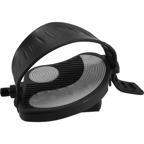 Pédales de vélo d'appartement avec sangles - 1 paire de pédales de rechange pour vélo de fitness 1/2 (1/4)