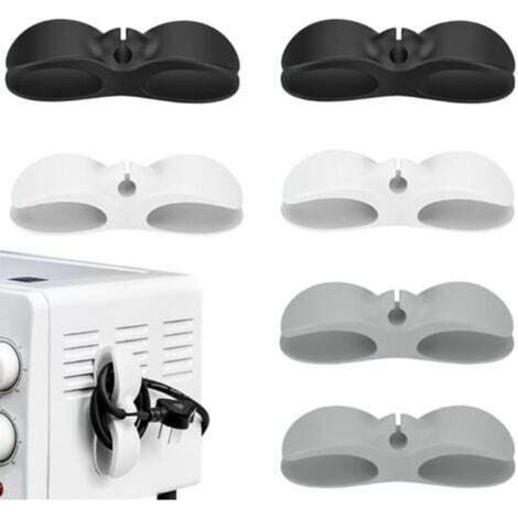 6-teiliger Kabelorganizer, Küchenkabelaufwickler, Kabelhalter für Gerätekabel, Mixer, Kaffeemaschinen
