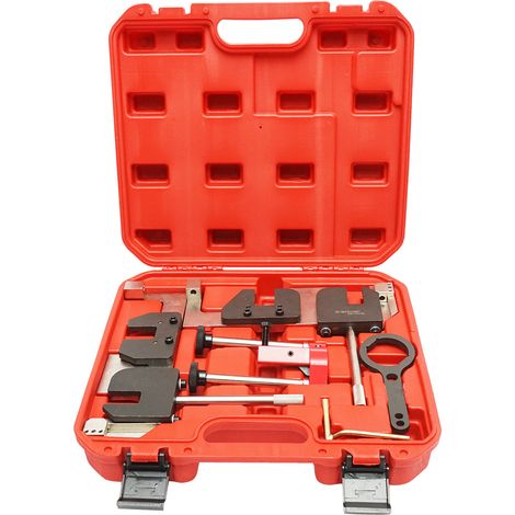 Kit di bloccaggio della cinghia di distribuzione BMW 4.4 V8 N63/S63 Breckner Germany (1/5)