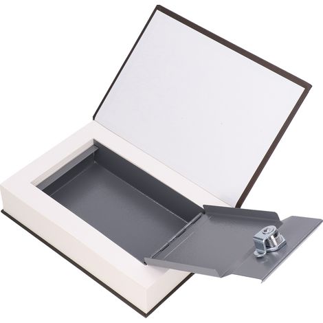 Coffre-fort livre en métal réaliste avec serrure à clé pour bijoux, espèces et cartes de crédit - Inspiration Romance des Trois Royaumes (1/5)