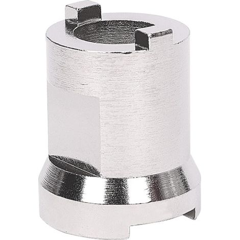 Clé de pédalier pour vélos/vélos électriques vintage  Douille 28 mm  Acier trempé 60 HRC  Pour bagues de verrouillage 3S/5S et filetage BSA (côté gauche)