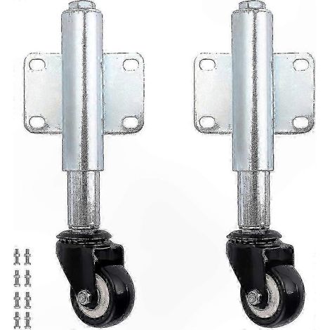 Roue de portail coulissant 6cm, galet de suspension extensible, chariot mobile pour déplacement facile (1/5)