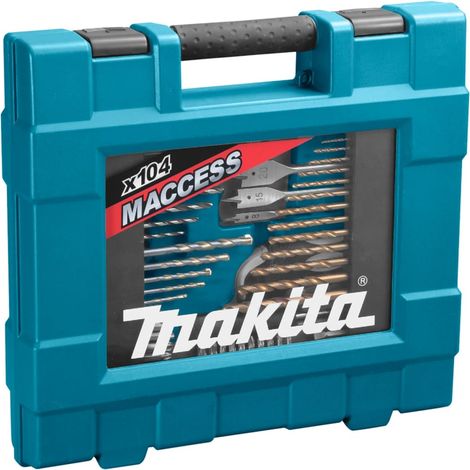 Makita D-31778 104 Piece Drilling, Driving & Accessory Bit Set (1/3)