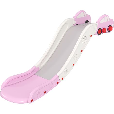 Scivolo per Bambini Età 18-48 Mesi per Divani o Letti in HDPE Rosa (1/5)