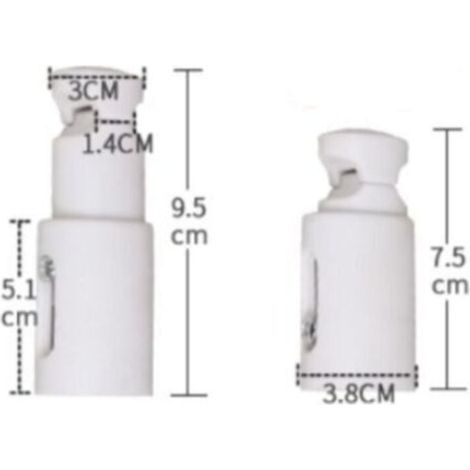 3 Pièces Fixations pour Radiateur Sèche Serviette, Support de Fixation pour Radiateur, Convient aux Radiateurs de Salle de Bains Droits ou Courbés,de (1/3)