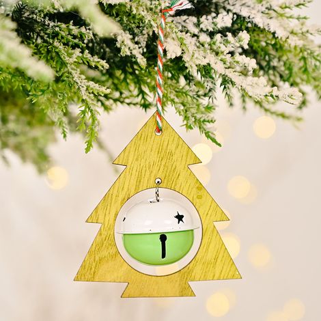 Clochette De Décoration - Pour Arbre De Noël - Usage Intérieur Et Extérieur - 1 Pièce (1/3)