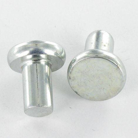 Rivet à frapper Tête plate 6X20 ALUA5 - 1 pièce (1/3)