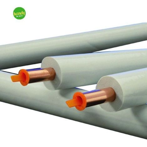Tubo rame rivestito con pe espanso per condizionamento ø12,70,7 - 1/2" HALCOR
