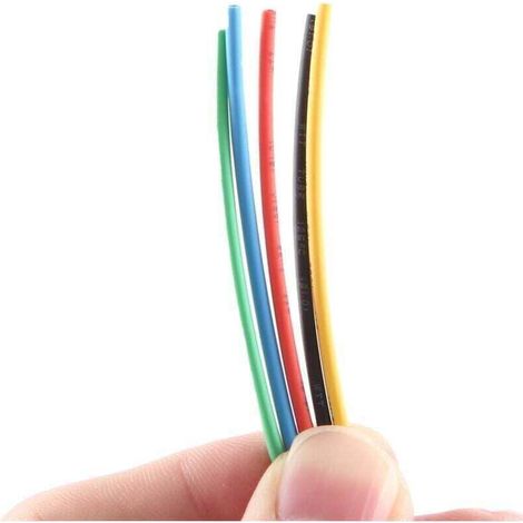 55M / Kit thermoretractable pour tuyau 11 , XU,tailles Colore Gaine de tube Fil Cable 6 couleurs - KZQ