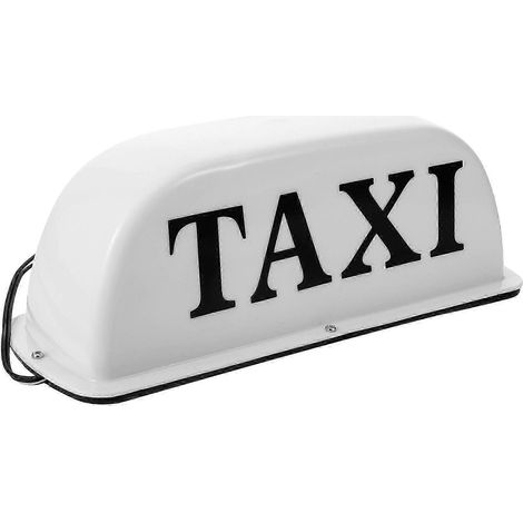 Panneau lumineux LED pour taxis, attrayant et éclairé sur le toit, adapté aux taxis et aux voitures particulières. (1/5)