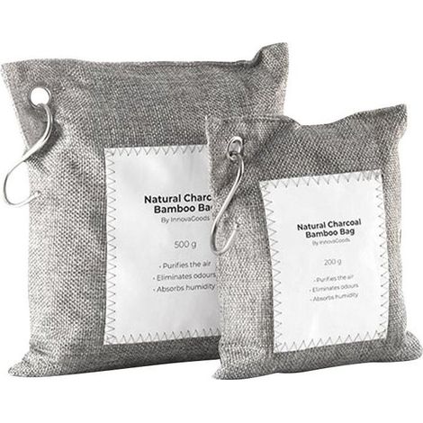 Luftreinigungsbeutel mit Aktivkohle BACOAL INNOVAGOODS (2er-Pack) (1/4)