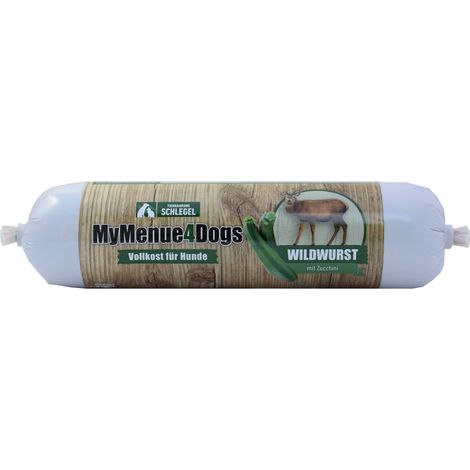 MyMenue4Dogs Hundefutter Wildwurst