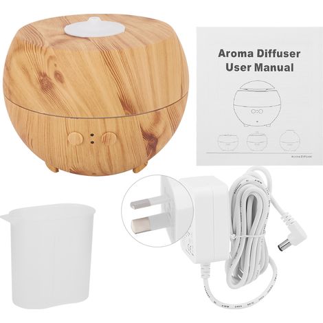 Diffuseur d'air purificateur silencieux, humidificateur d'aromathérapie pour bureau maison, prises AU 100-240V, couleur claire (1/5)