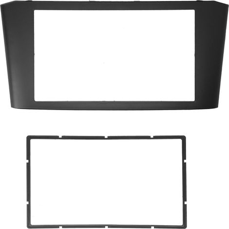 Cadre autoradio 2 DIN pour Toyota Avensis 2002-2008, support central de navigation DVD, encadrement stéréo audio (1/5)