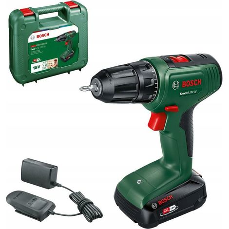 Bosch EasyDrill 18V trapano avvitatore cordless ergonomico verde (1/3)
