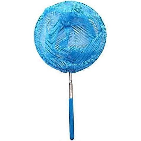 Épuisette de pêche rétractable pour enfants, épuisette à papillons, filet à insectes, attrape-poissons et crabes avec manche télescopique, jouet pour bassin de jardin, cadeau idéal pour les enfants, é (1/5)