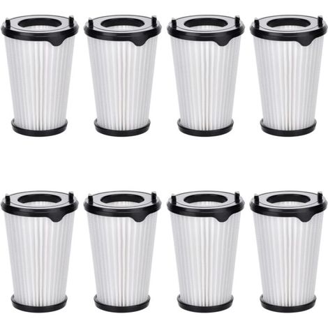 Lot de 8 filtres CX7 pour AEG CX7 CX7 2 Pour aspirateur AEF150 Ergorapido Filtre de rechange pour AEG CX7 tous les modèles CX7 2 (1/5)