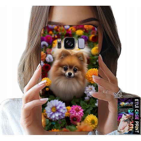 Coque pour Samsung Galaxy S8 - Chien mignon, coque Poméranien + film protecteur (1/5)