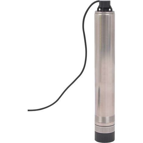 Pompe immergée pour puits profonds 1 000 W, 5 200 L/h, 55 m, acier inoxydable - PANGIVO (1/4)