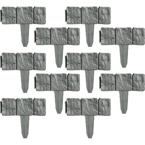 10 teilige Imitation No Dig Landschaftsumrandung Kunstfels