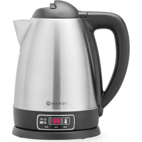 Bouilloire électrique sans fil avec régulation de température, HENDI, 1,8L, 230V/1800W, 221x164x(H)249mm Variante de base (1/5)