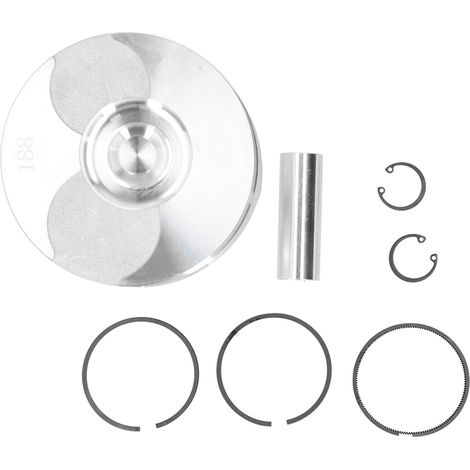 Kit segments piston 188F + axe + circlips + segments pour générateur, pièces de rechange moteur essence, accessoire réparation groupe électrogène. (1/5)