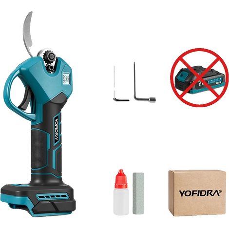 Sécateur Électrique, Moteur Sans Balais, Design Ergonomique, Pas de batterie (1/2)