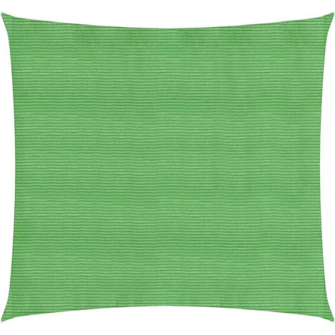 Voile d'ombrage 160 g-m² Vert clair 4x4 m PEHD (1/5)