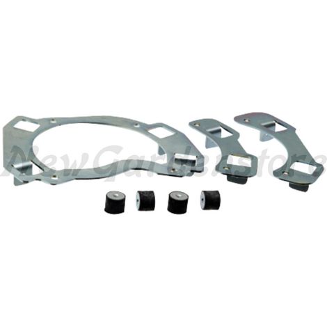 Kit antivibranti gomma tosaerba rasaerba 87,5x15x40mm ORIGINALE AS MOTOR E11400